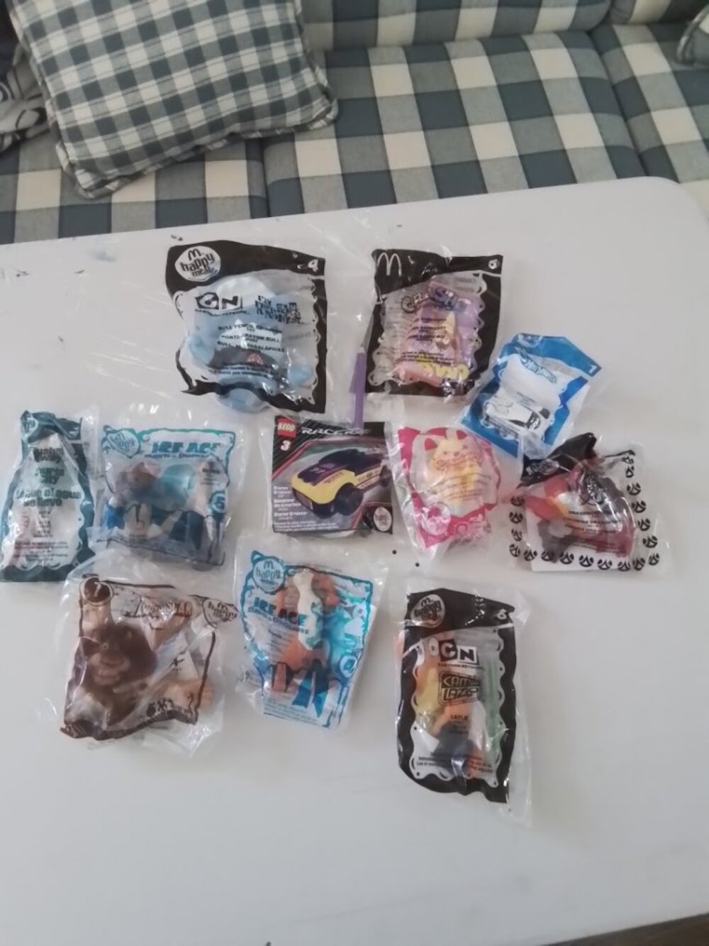 Lot of 11 McDonald's Toys - New In Original Bags